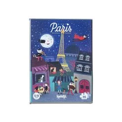 Puzzle Réversible Nuit Et Jour à Paris - 36 Pièces - Londji