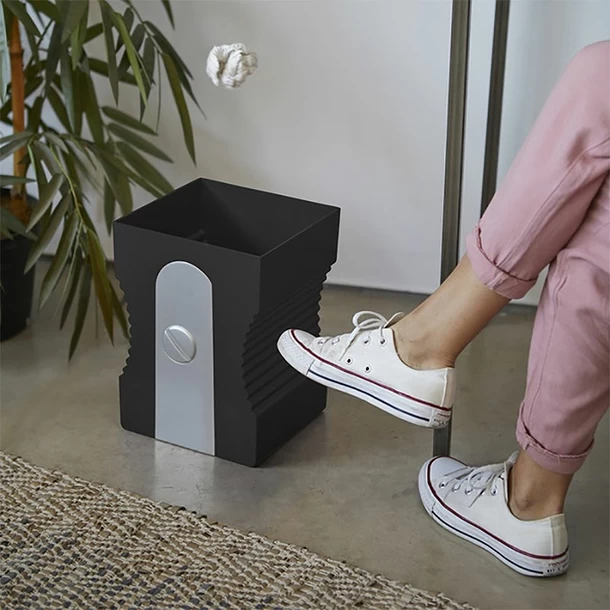 Corbeille à Papier Taille-crayon Noir - Balvi 5 Corbeille à Papier Taille-crayon Noir - Balvi – Image 3