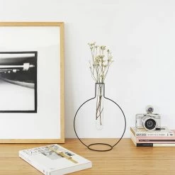 Vase Rond Silhouette XL Noir - Balvi -Décoration Soldes 87414 xl