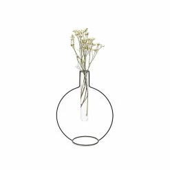 Vase Rond Silhouette XL Noir - Balvi