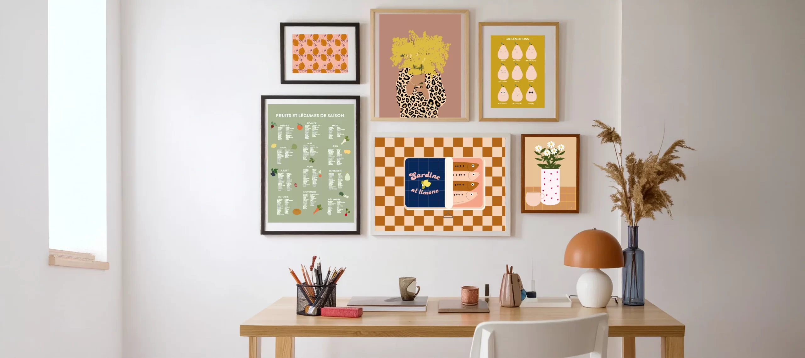 Décoration Soldes -Décoration Soldes mur de cadres posters best sellers greenandpaper 3 scaled